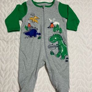 Baby boy Dino onesie / Carter’s under shirt onesie